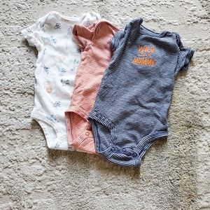 3/$25 Carters Onesies Bundle 3M